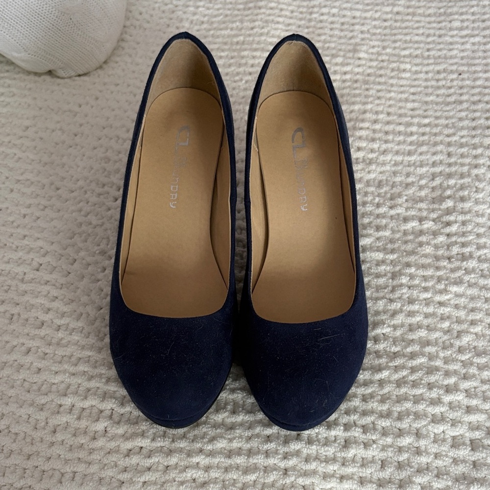 Chinese Laundry Dark Blue Heels